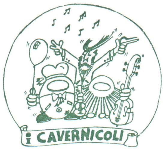 Logo de I Cavernicoli - verde